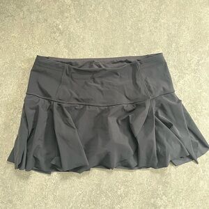 Lululemon Black Pleated Tennis Skirt 6